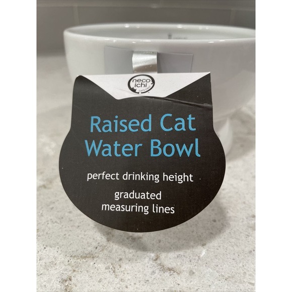 NECO ICHI Necoichi 5x3” Raised Cat Food Water Bowl JELLY BEANS Anti-skid NEW - Picture 4 of 10